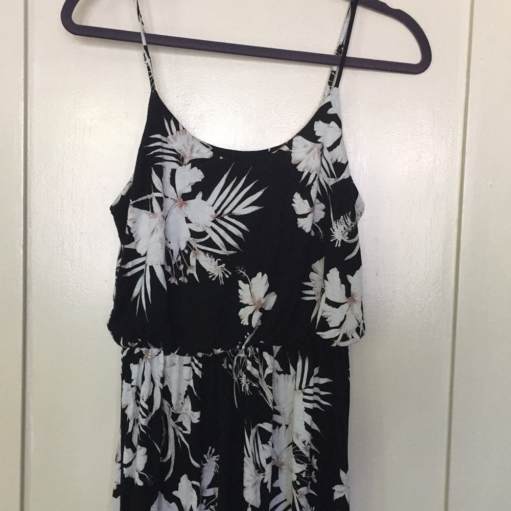 LUSH floral maxi dress